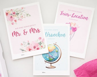 Meilensteinkarten | Für deine Hochzeits-Erinnerungen