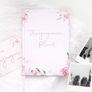 Trauzeuginnen-Planer mit GRATIS Postkarte BLUSH Bild 1