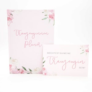 Trauzeuginnen-Planer mit GRATIS Postkarte BLUSH Bild 2