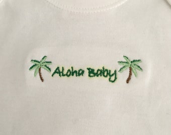 Fryhyu8 Toddler Kids Palm Tree and Tropical Island Printed Long Sleeve 100% Cotton Infants Tops