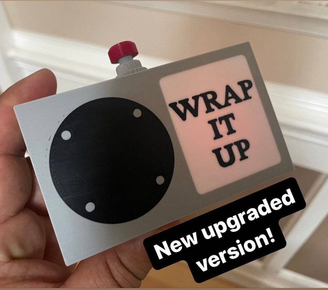 Working Wrap It up Box With Speaker, Play Button and Rechargeable ...