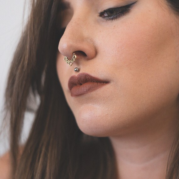 Infinity septum deals piercing