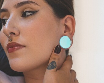 Dilatatori Auricolari In Vetro Aurora Glass Double Flare / Dilatatori - Foto 9