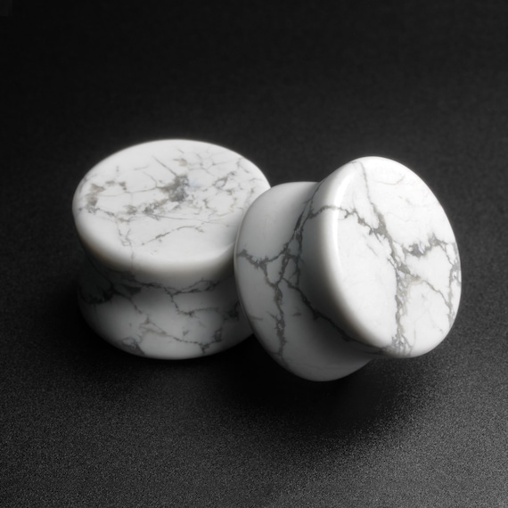 Marble ear gauges best sale