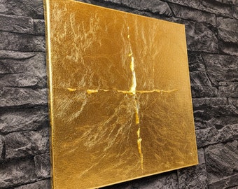 Gold picture ''Ouro'' 30x30