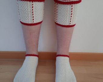 Loferl selbstgestrickt für Herren