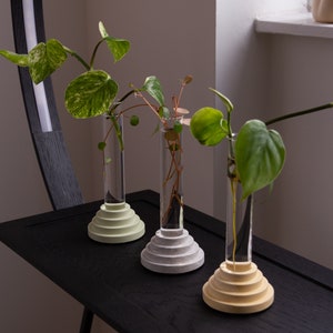 Marble finish plants propagator / mini vase from Scala collection by Extra&ordinary design image 5