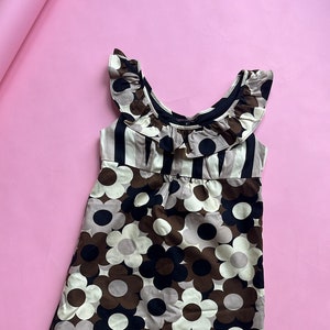 VTG Betsey Johnson 90s Does 60s Floral Mini