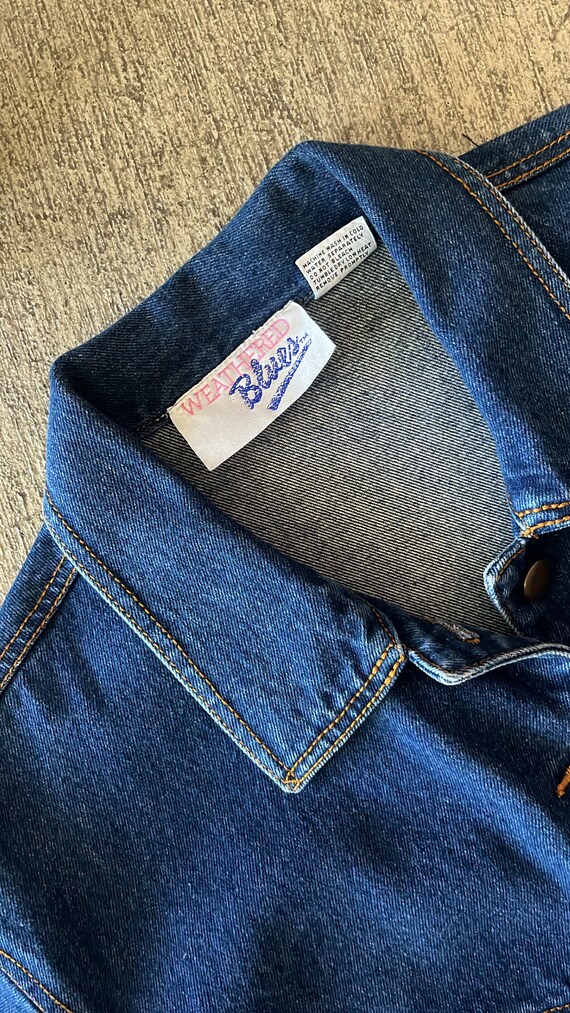 VTG 80s Denim Jacket - Etsy