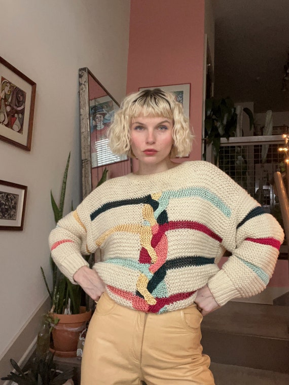 VTG 80s Knit Sweater