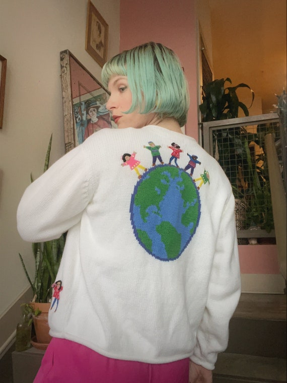 VTG 80s Lord and Taylor United Cardigan
