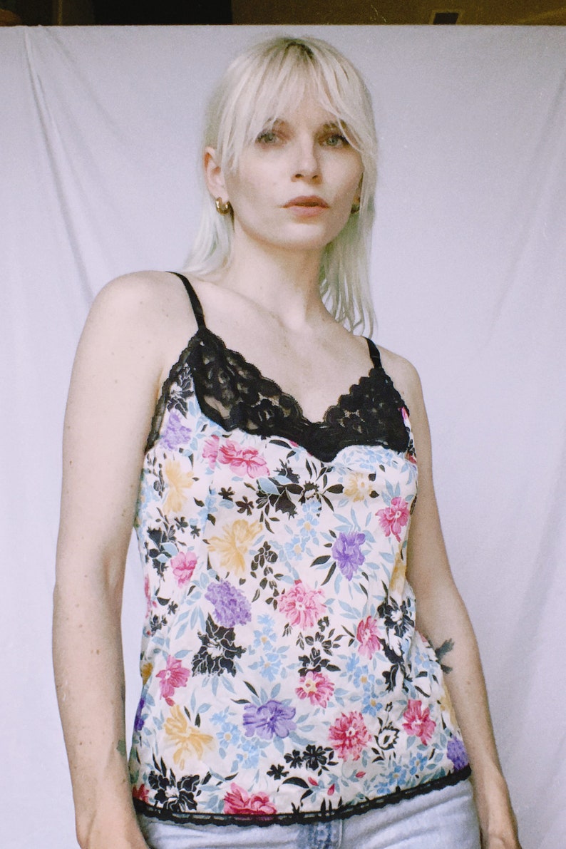 Vintage Vanity Fair Floral Camisole image 2