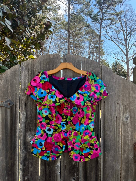 VTG 90s Floral Top