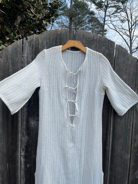 VTG 70s Crochet Dress