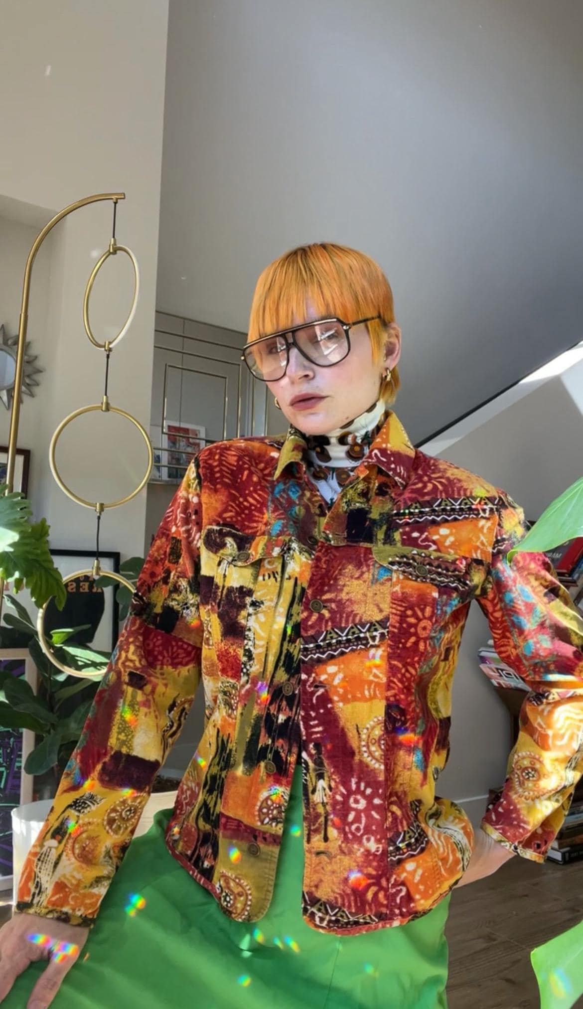 Orange Corduroy Jacket - Etsy