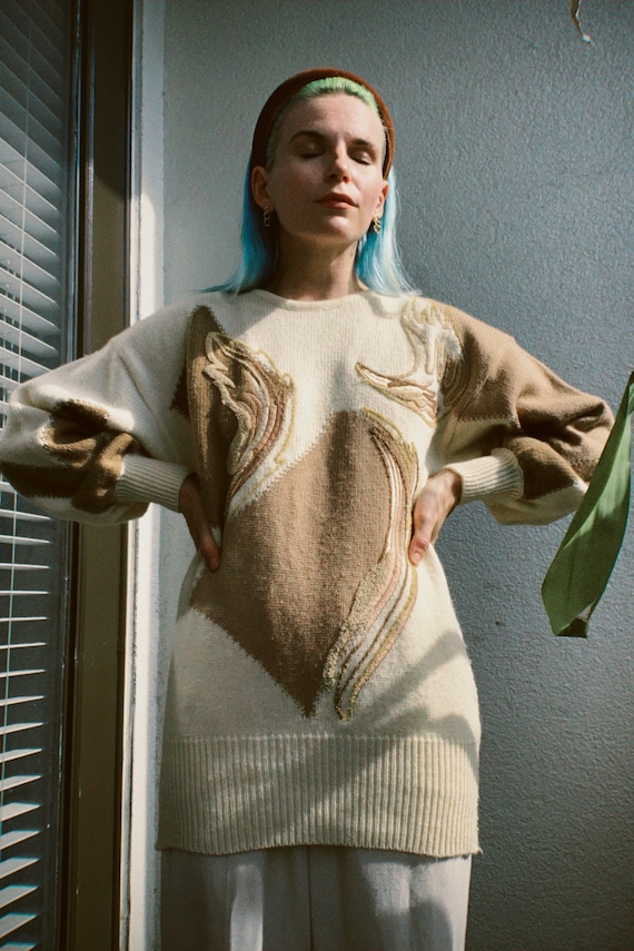 Vintage 80s | Escada Mohair Wool Sweater
