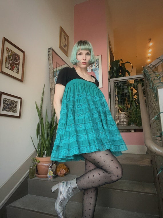 VTG 80s Square Dancing Full Skirt