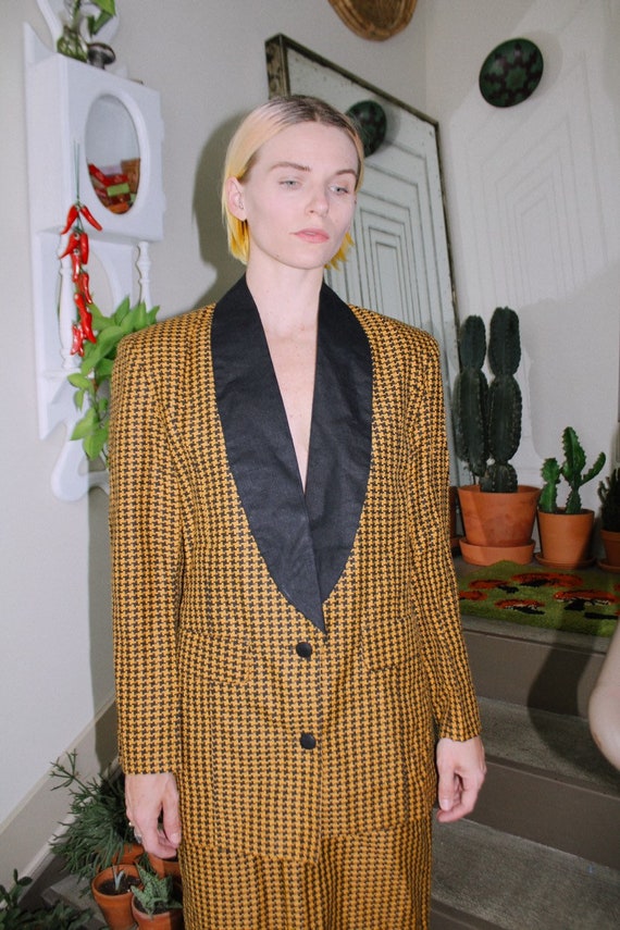 Houndstooth Suit Set