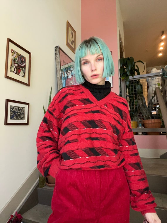 VTG 80s Caviglia Uomo Sweater