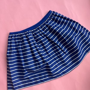 VTG Polo RL Striped Mini Skirt