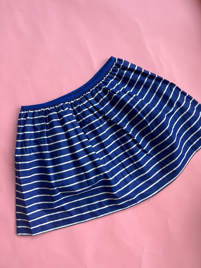 VTG Polo RL Striped Mini Skirt image 1