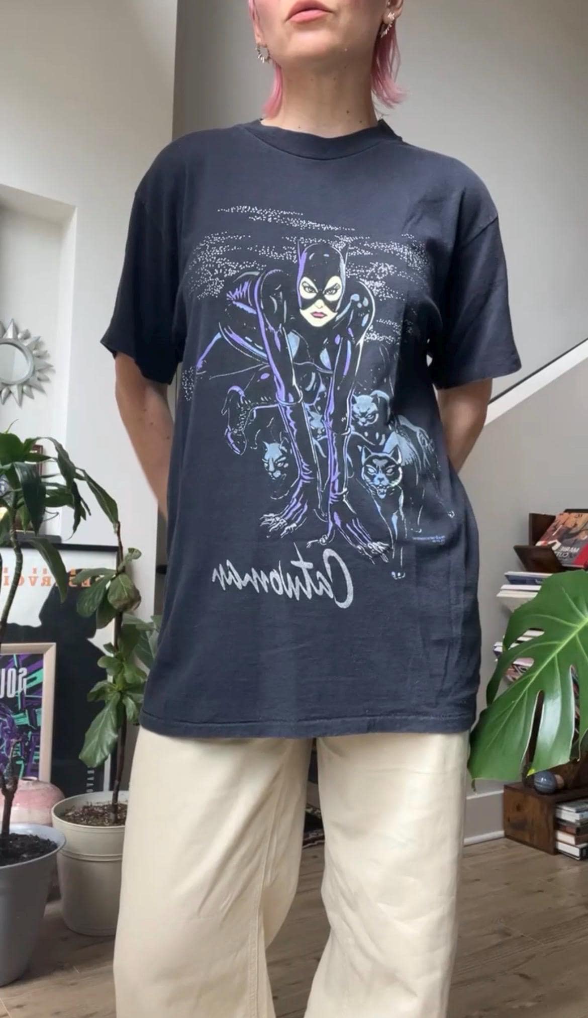 Catwoman Graphic Tee - Etsy
