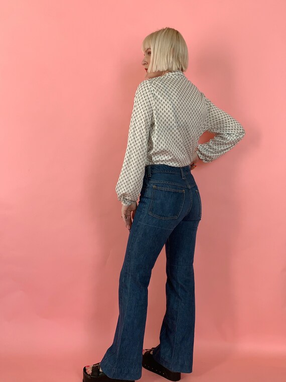 Vintage 70s Farah Denim Flares