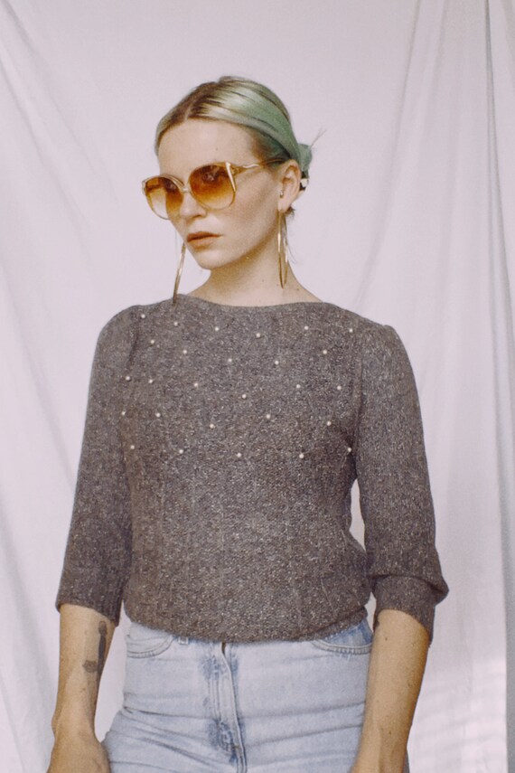 Vintage 80s | Silk Blend Sweater