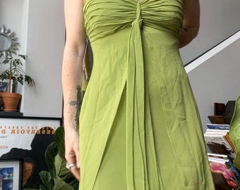 VTG Y2K Deadstock Donna Ricco Silk Dress