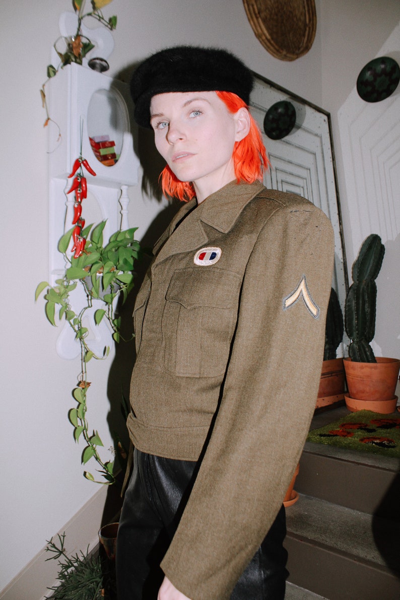 Vintage Military Jacket
