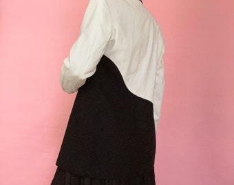 VTG 90s Black/White Color Block Blazer