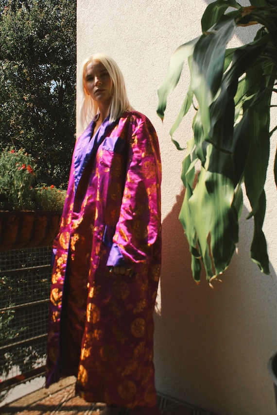 Vintage Satin Robe