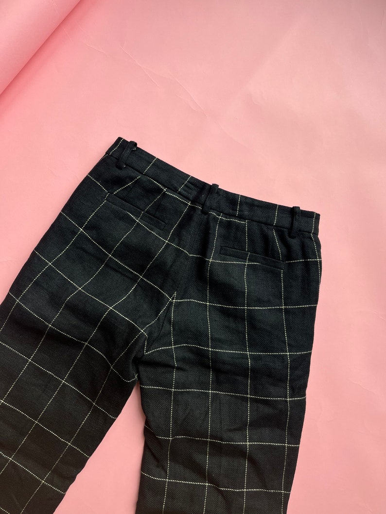 RL Check Linen Tweed Trousers image 6