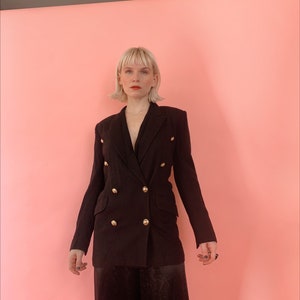 Vintage 90s Classic Black Blazer