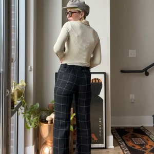 RL Check Linen Tweed Trousers image 2