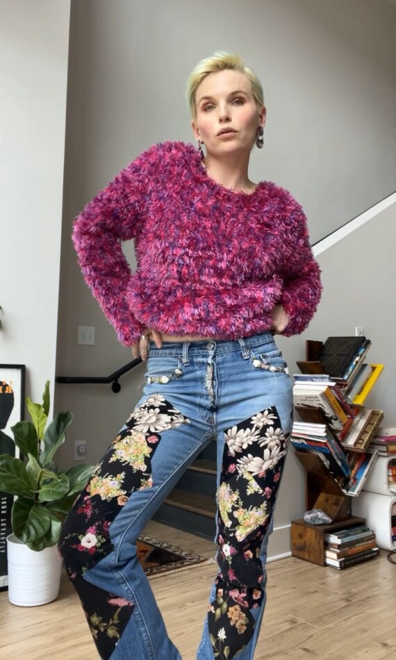 VTG 90s Levi’s Reworked Patchwork Jeans