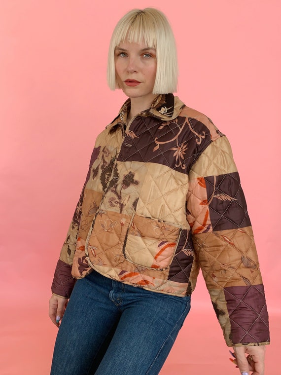 Vintage 90s Quilted Reversible Jacket