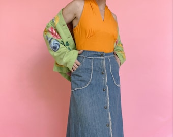 VTG Orange Tank Top