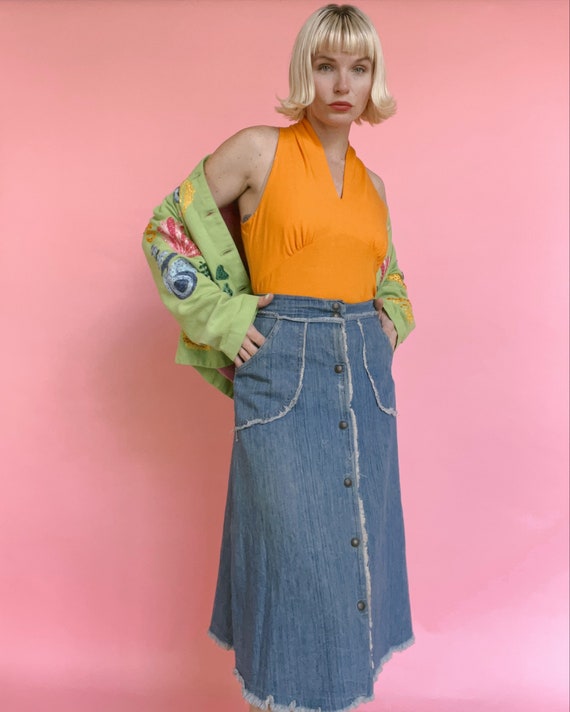 VTG Orange Tank Top