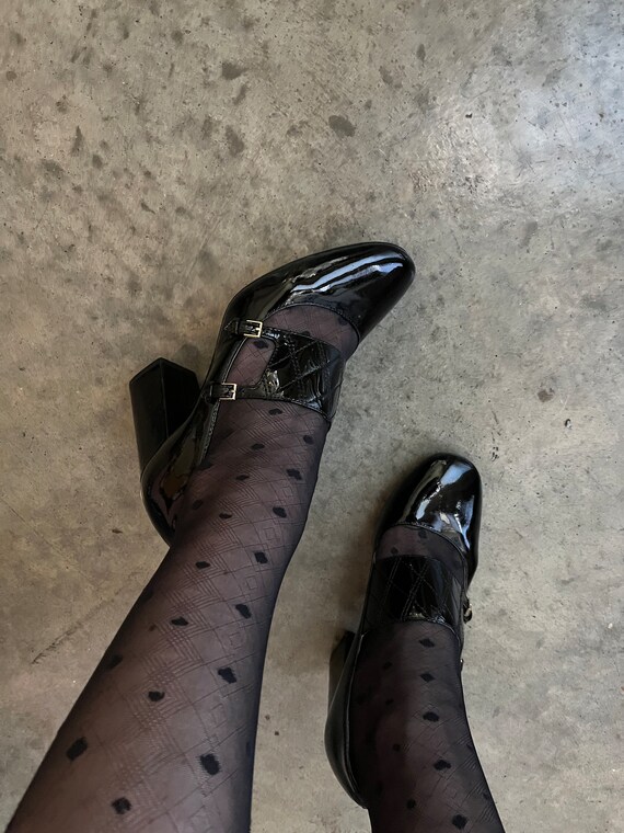 VTG Y2K CK Patent Leather Mary Janes