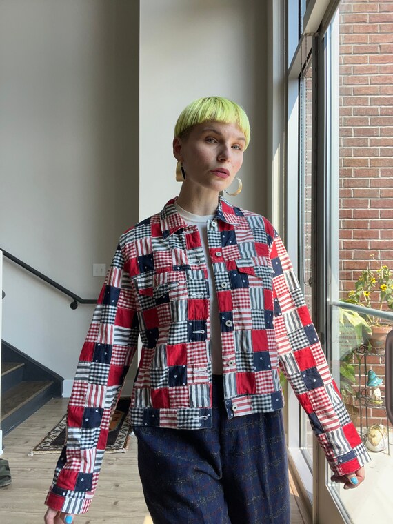 VTG Americana Patchwork Jacket - image 1