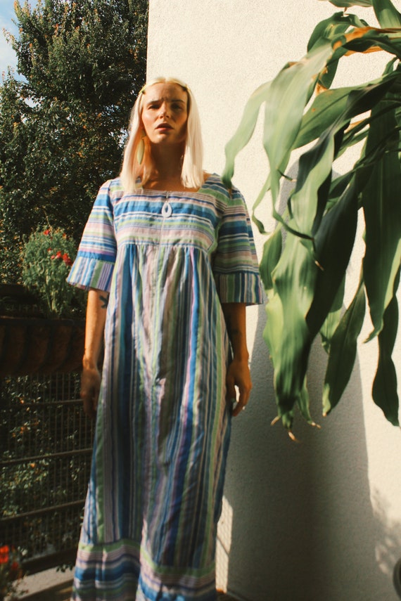 Vintage 90s | Striped Muumuu