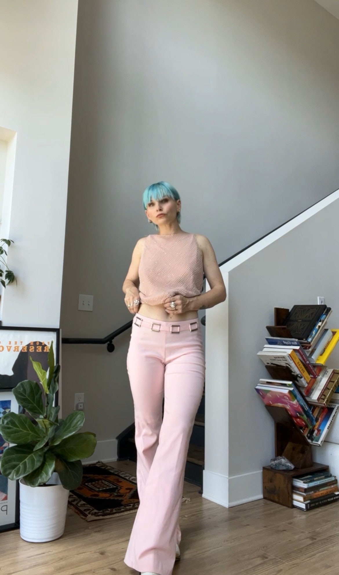 Y2k Leather Pants - Etsy