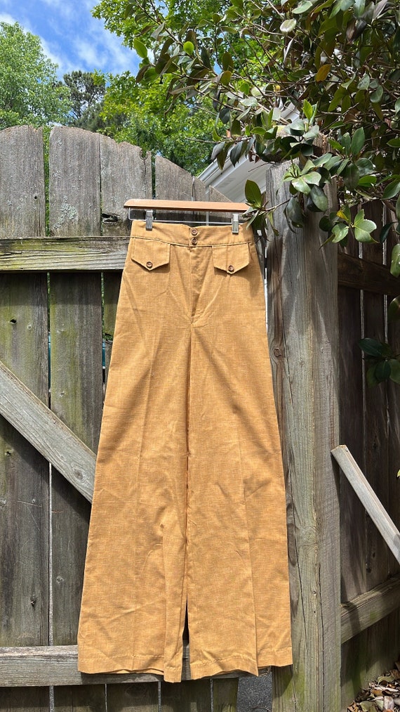 VTG 70s High Waisted Wide Leg Flares