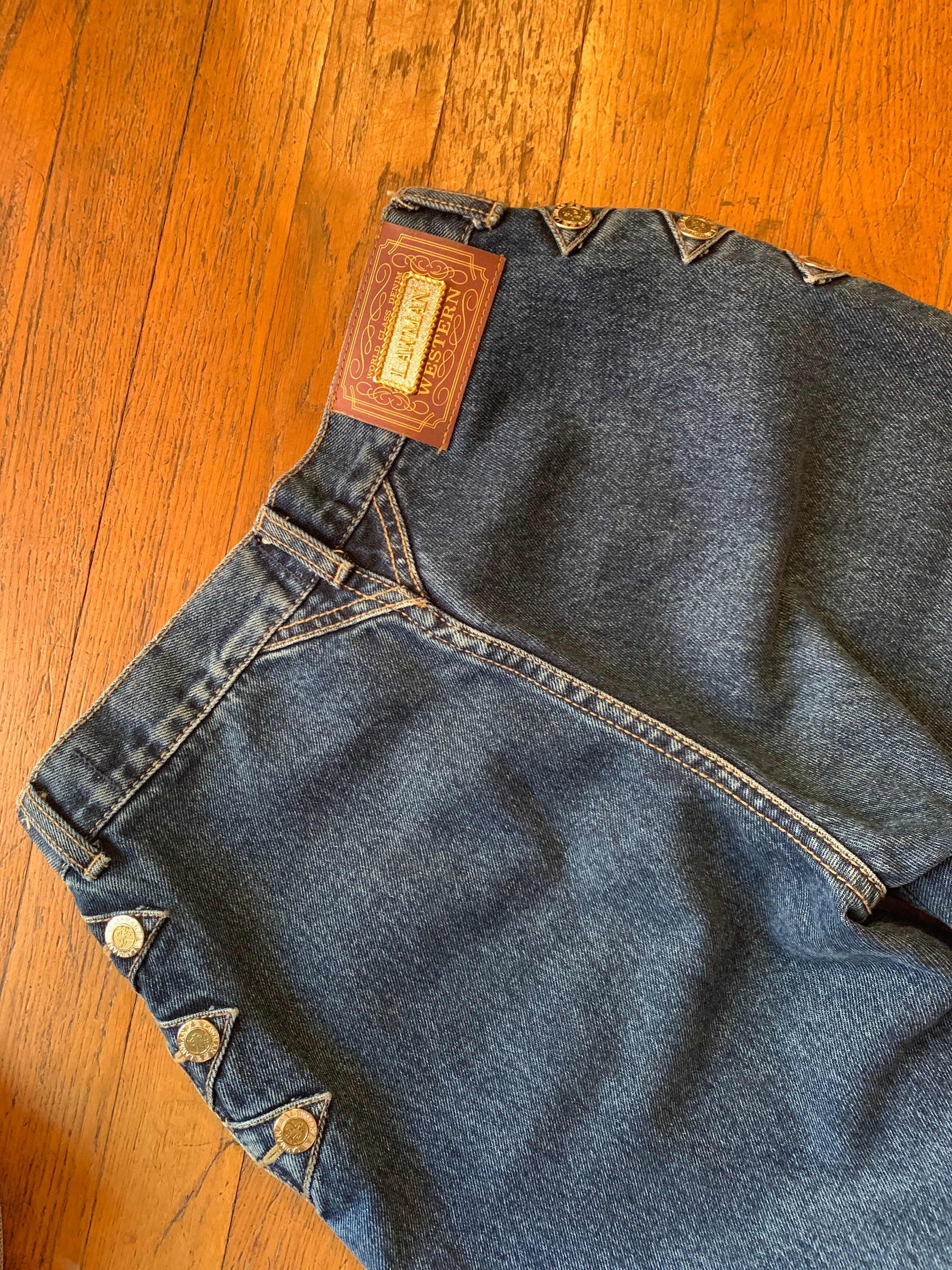 Vintage 80s | Lawman Western Denim