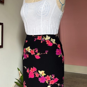 Vintage 90s Floral Skirt