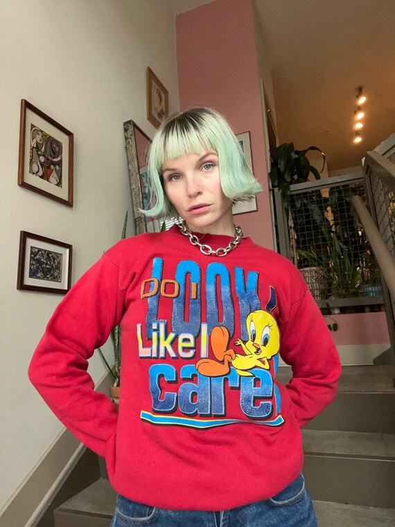 Looney tunes crewneck sweatshirts new arrivals