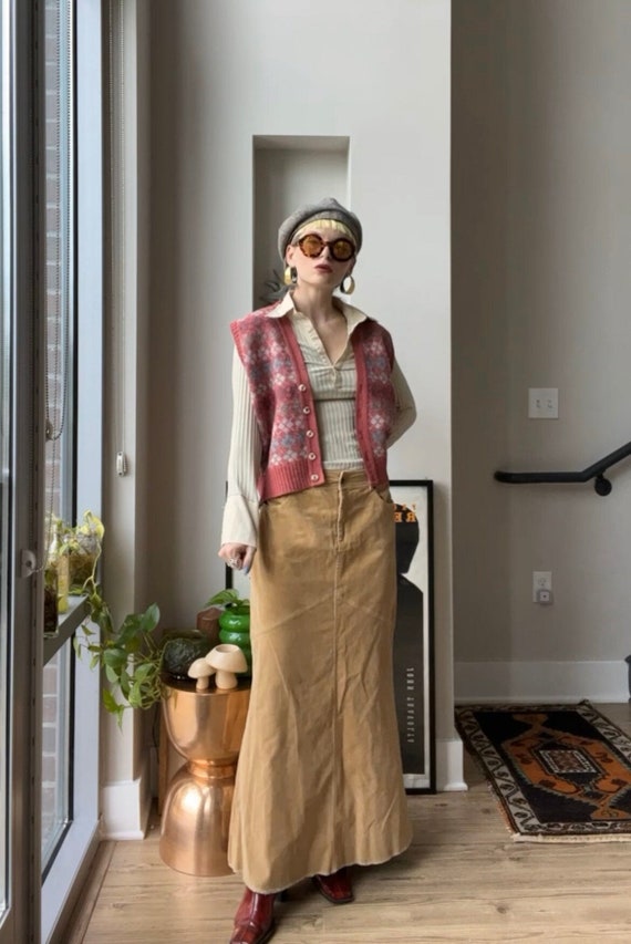 VTG 70s Wool Sweater Vest