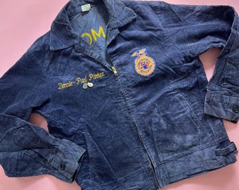 VTG 60s National FFA Agricultural Education Corduroy Jacket - Etsy