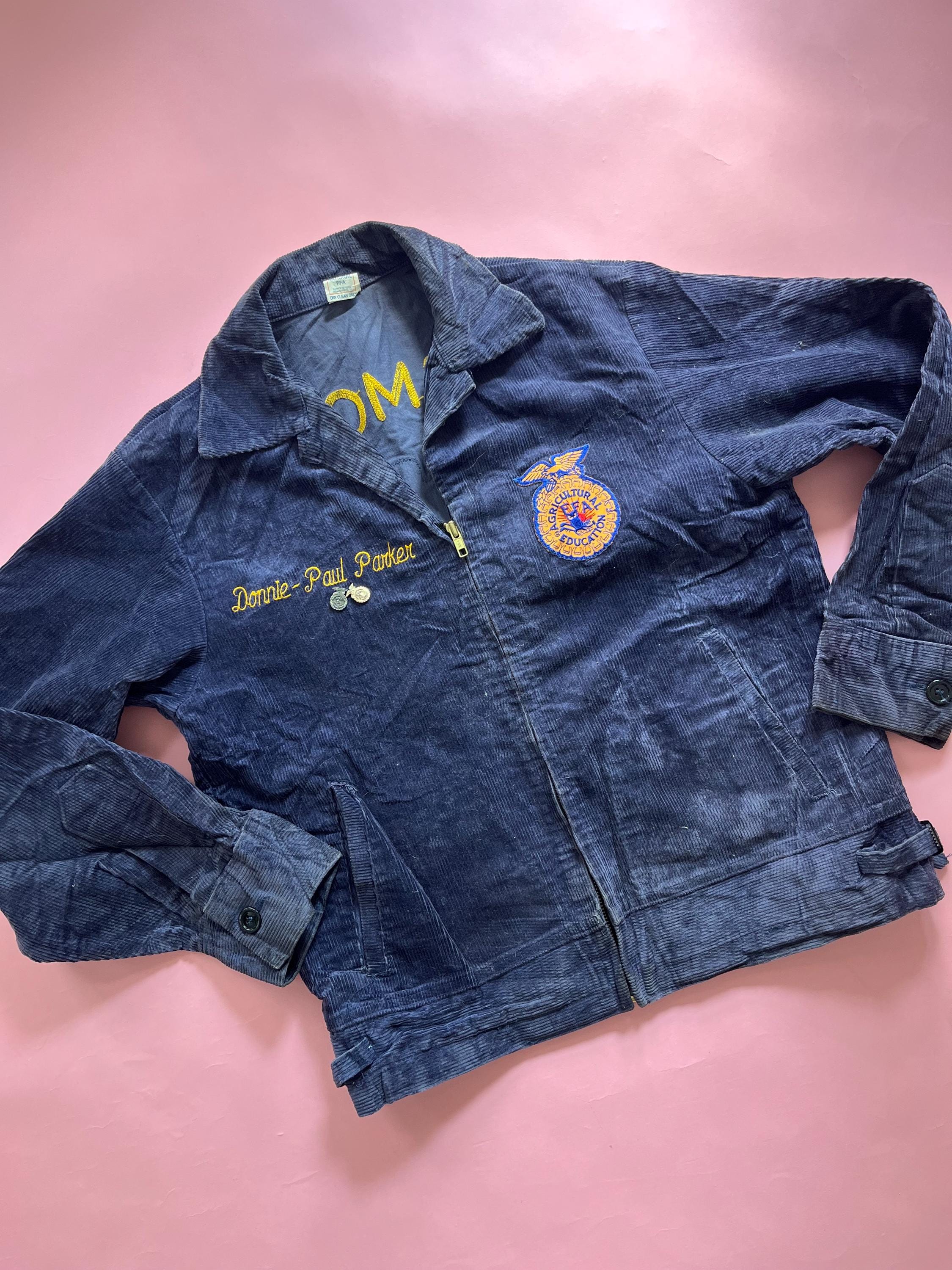 VTG 60s National FFA Agricultural Education Corduroy Jacket - Etsy